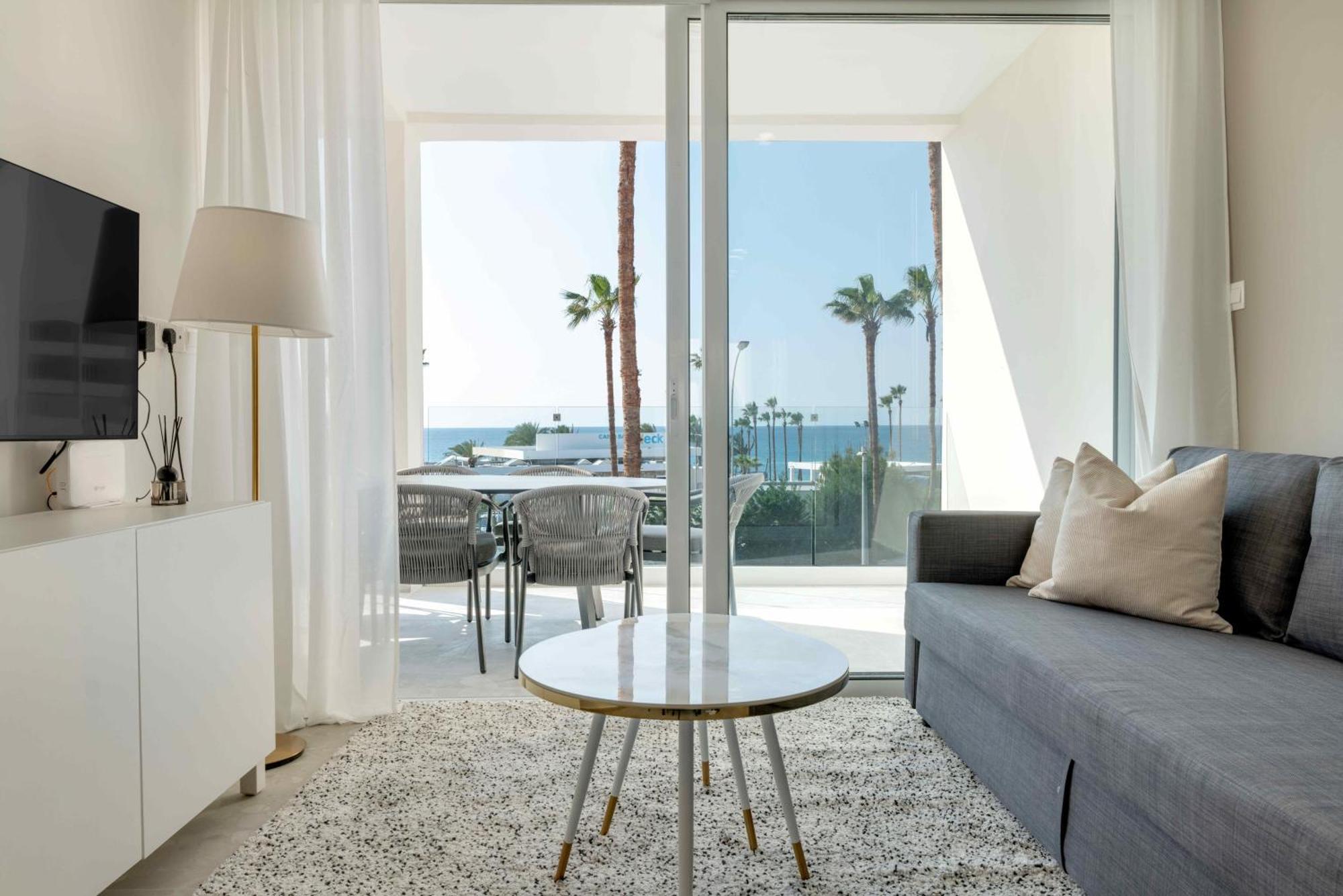 Phaedrus Living: Seaview Luxury Flat Limnaria 150 Apartman Paphos Kültér fotó