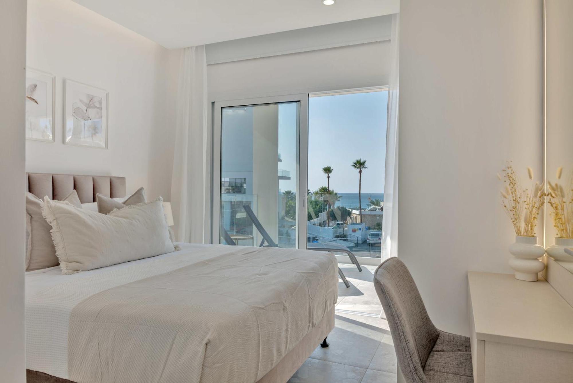 Phaedrus Living: Seaview Luxury Flat Limnaria 150 Apartman Paphos Kültér fotó